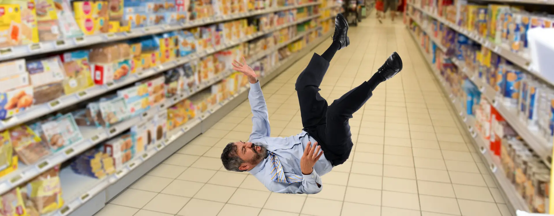 slip and fall in grocery store