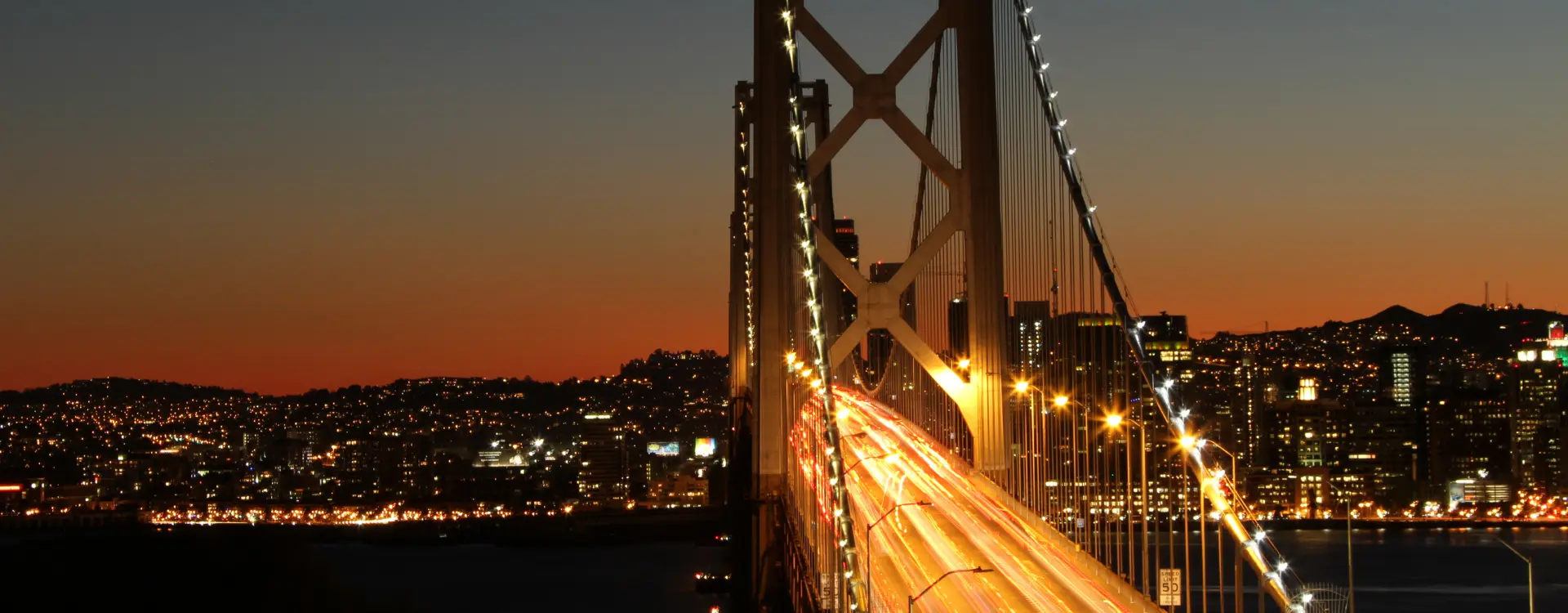 bay bridge car fire