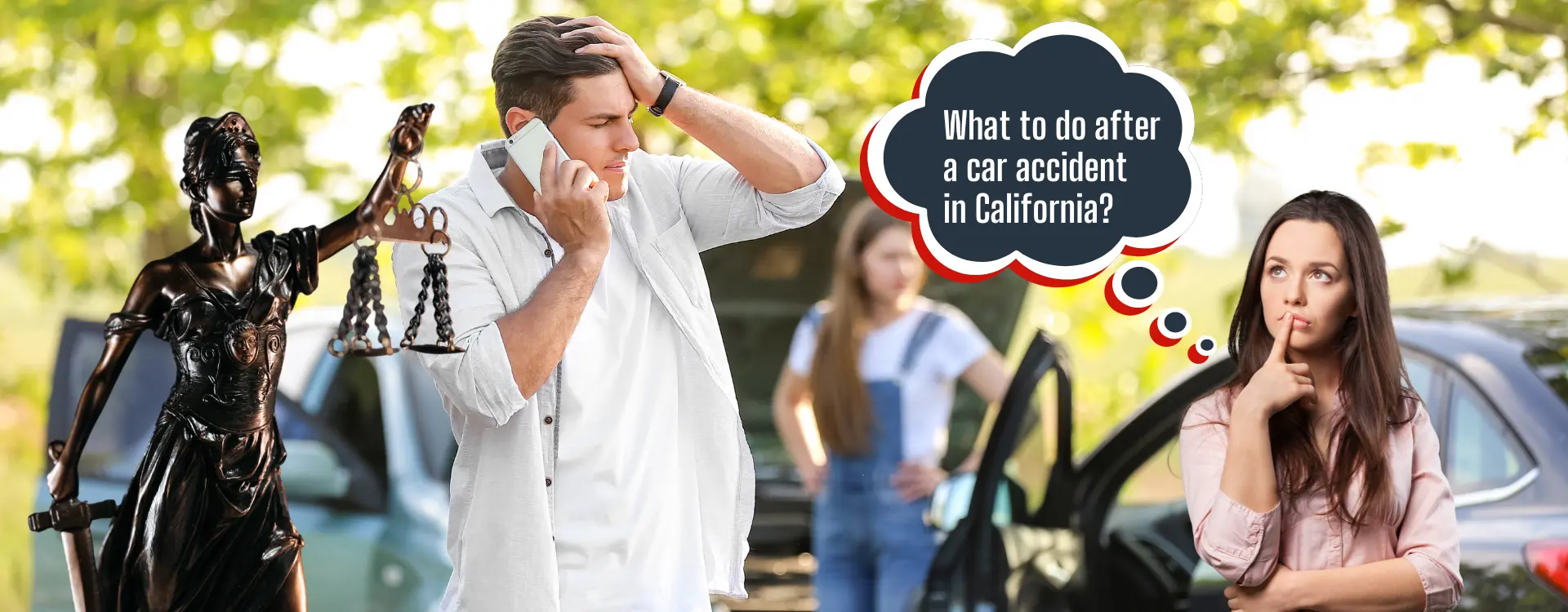 what to do after a car accident in california