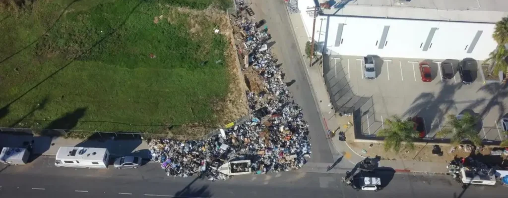 pig waste dumping in Gardena