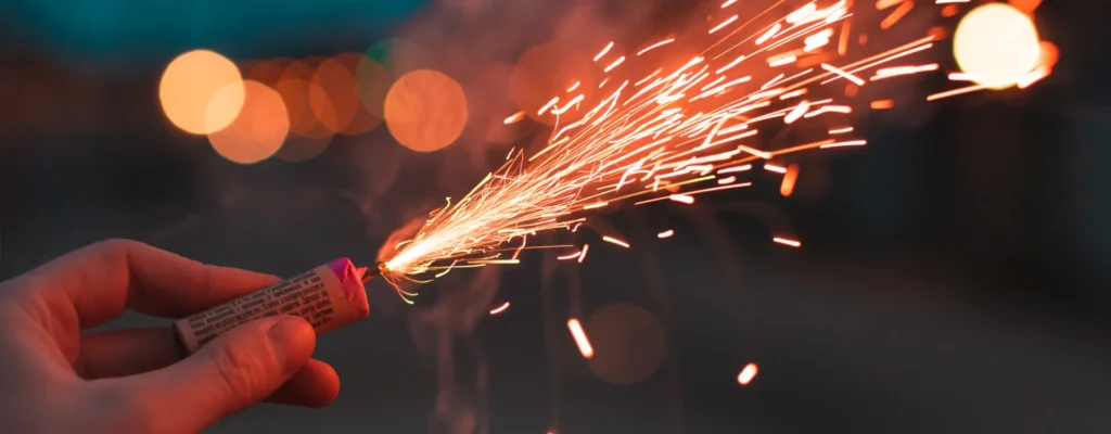 alex choi fireworks stunt