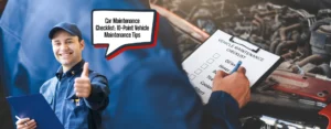 car maintenance checklist