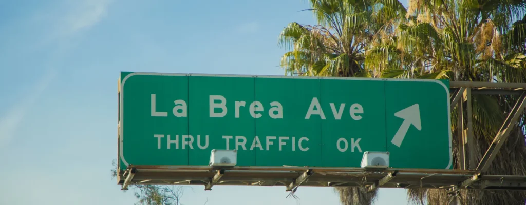 la brea pedestrian accident