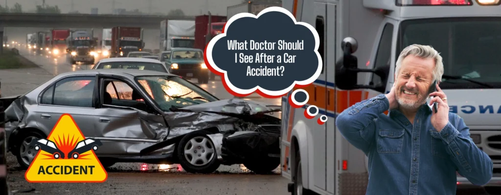 what doctor should i see after a car accident