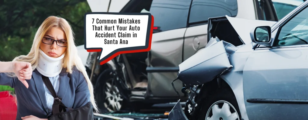 auto accident claim in santa ana