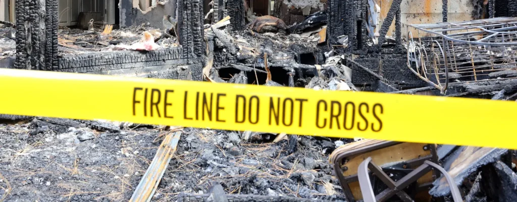 Worker Injured in Fire