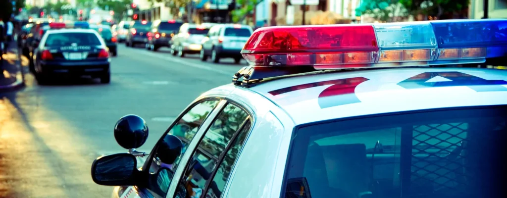 accidente con fuga en Devore