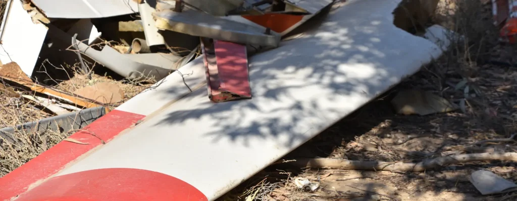 accidente de avioneta en Cottonwood