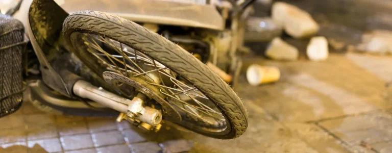 accidente de motocicleta
