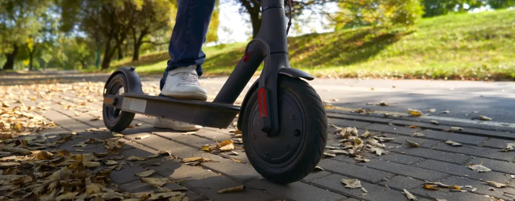accidente de scooter