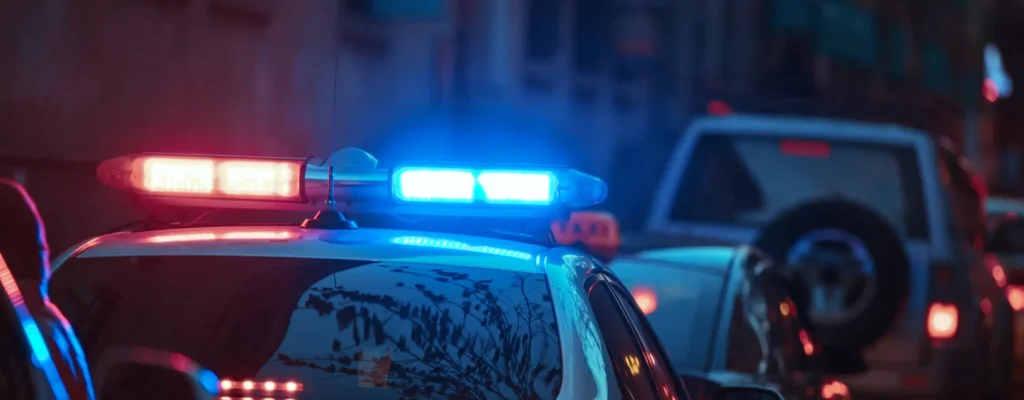 persecución policial en Vernon