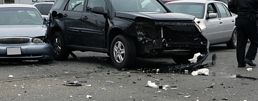 4 Car Collision in Bay Bridge