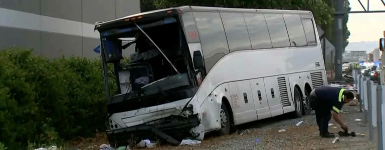 Bus and SUV Collision in Los Angeles
