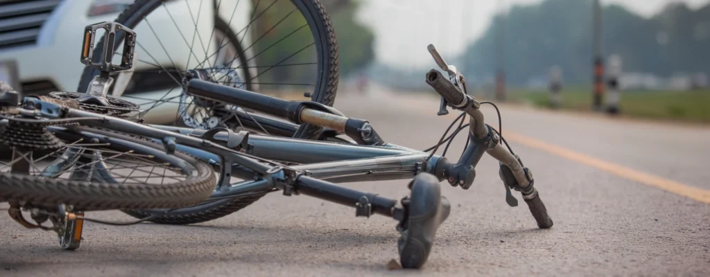Truck Bike Collision in San Mateo