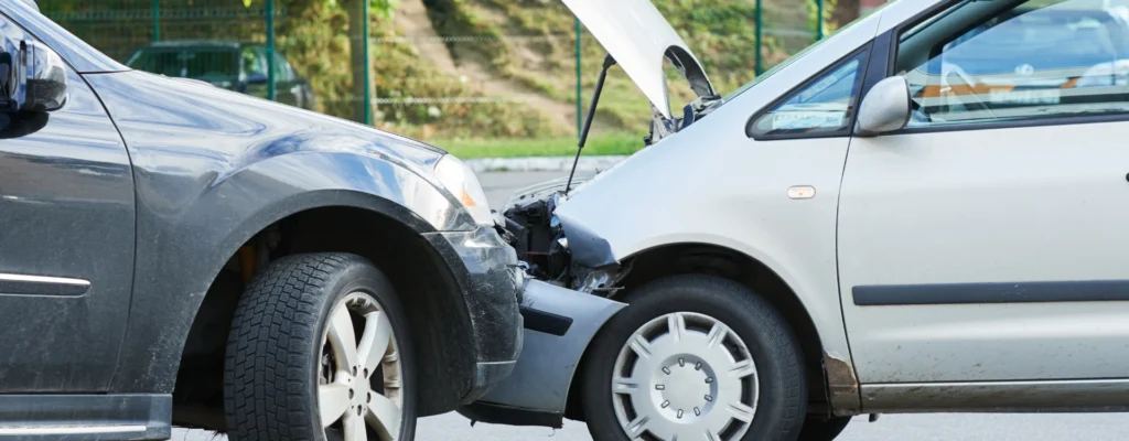 Truck vs Car Collision in Tulare