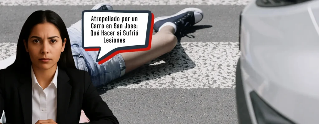atropellado por un carro en San Jose