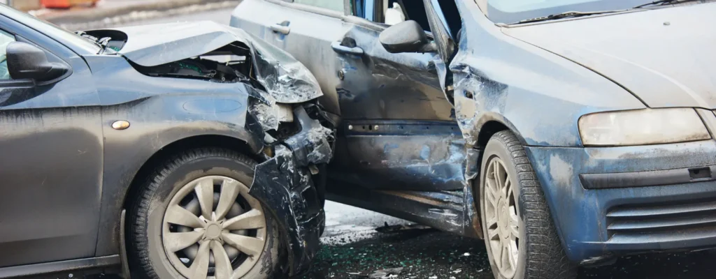 choque entre dos vehículos en la autopista 280