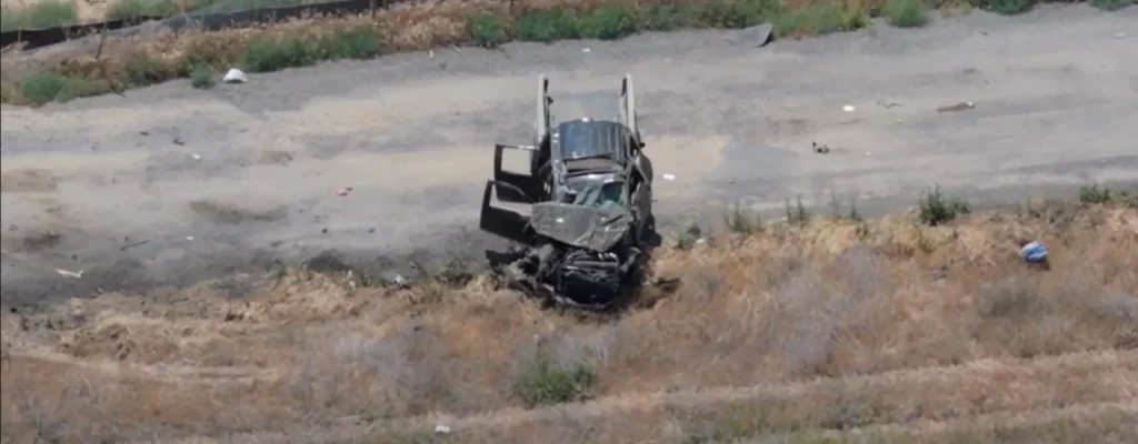 grave accidente en la I 5 en Castaic