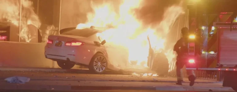 Bakersfield Crash After Driver Runs Red Light