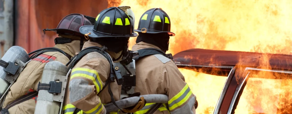 Car Bursts Into Flames After Victorville Crash