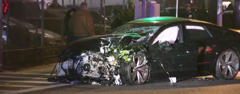 Injured in Downtown L.A. Crash