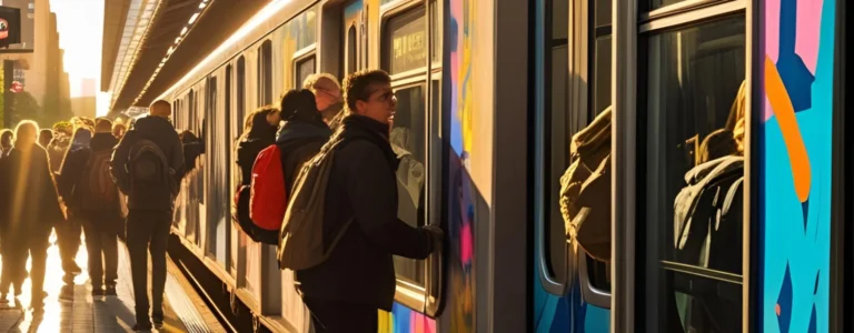 Woman Trapped Between Platform and LA Metro Train