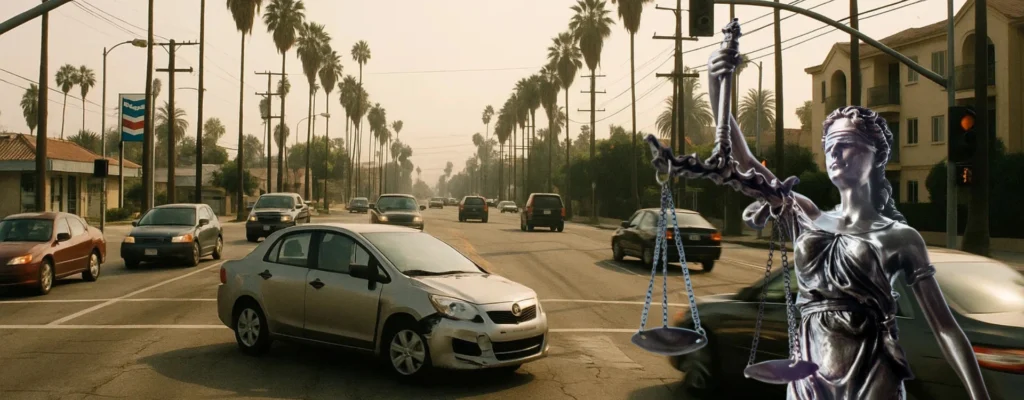 accident zones LA