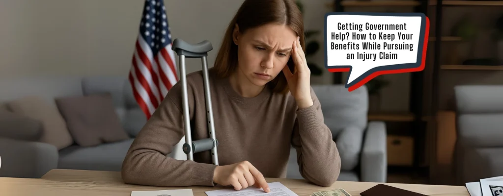 benefits while pursuing an injury claim