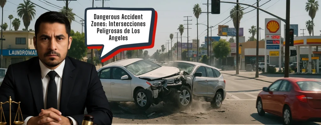 intersecciones peligrosas de los angeles