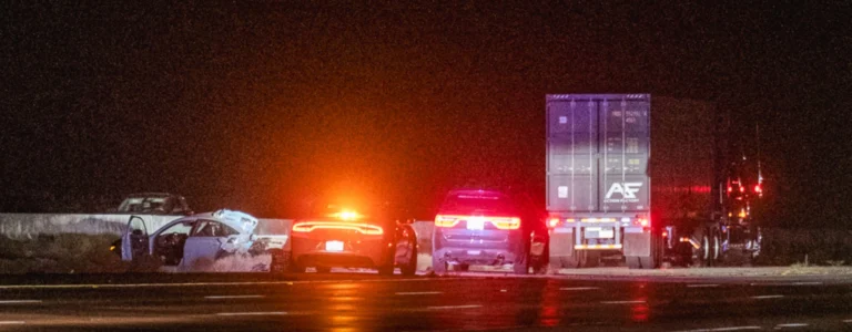 Big Rig Crash in Barstow