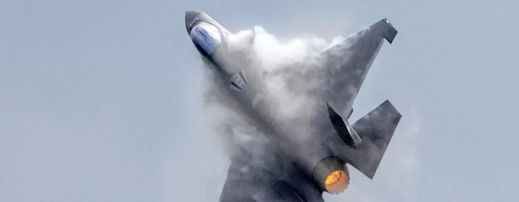 Navy F 35C fighter jet