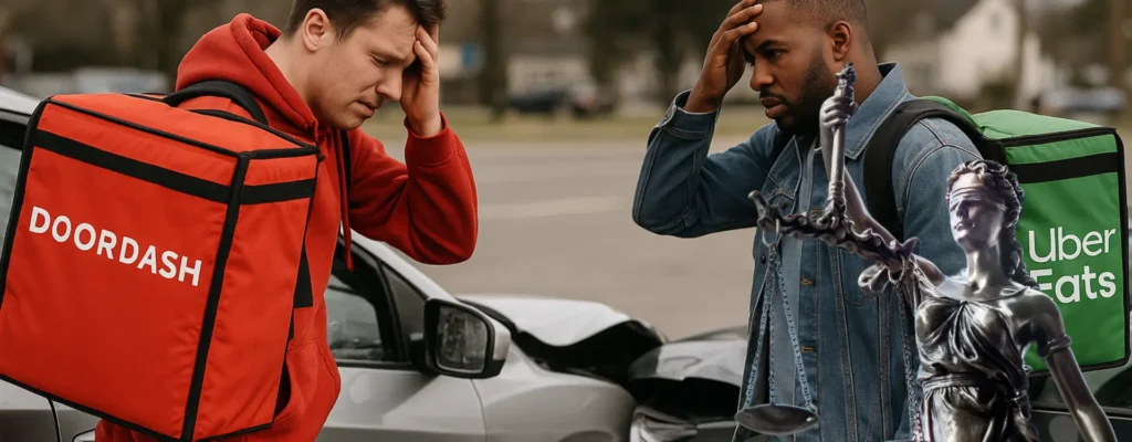 accident with uber eats