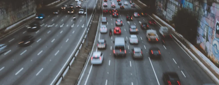 choque en la autopista 65