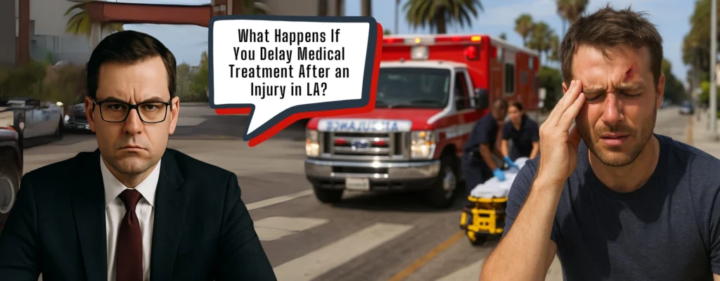 delay medical treatment after an injury