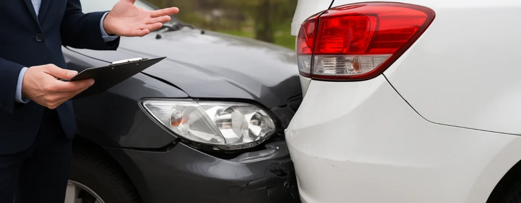 reclamo por accidente por alcance