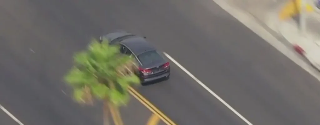 DUI suspect in Los Angeles