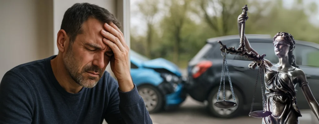 TEPT después de un choque con lesiones