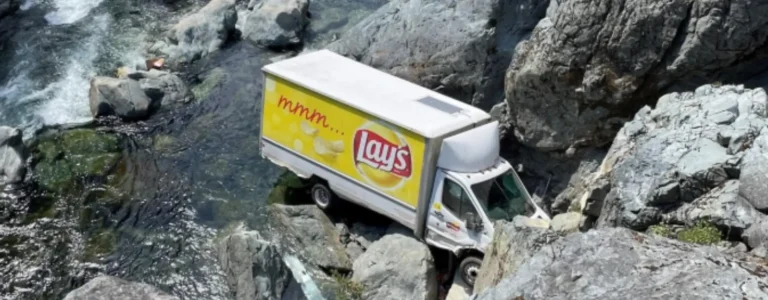 accidente cerca de Crescent City