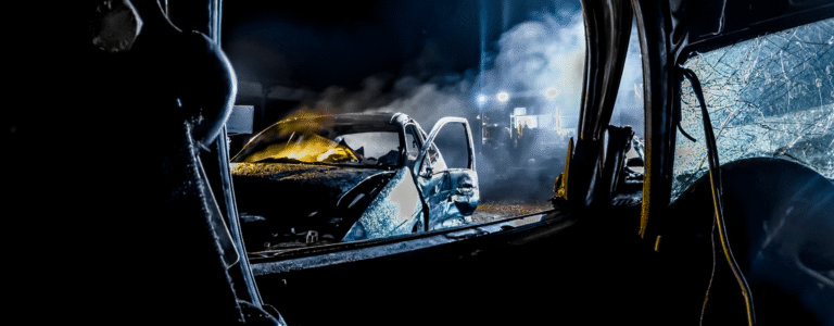 accidente de auto en fremont