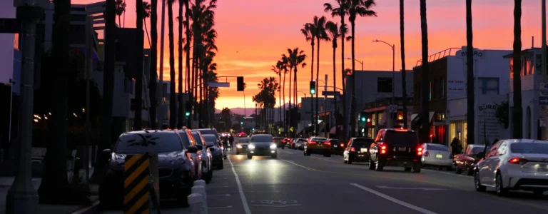 choque al sur de los angeles