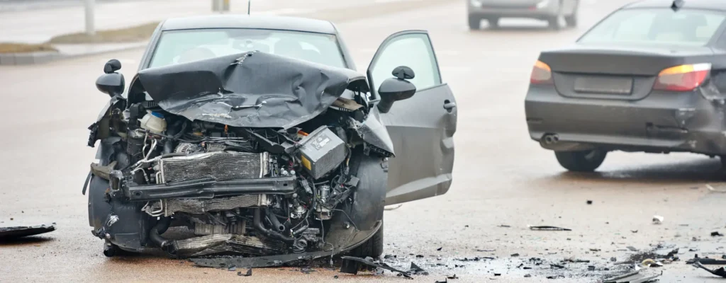 two vehicle crash in Kings County