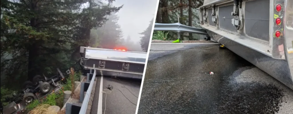 Santa Cruz tanker truck crash