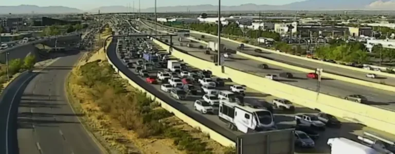 accidente de tráfico en la I 15