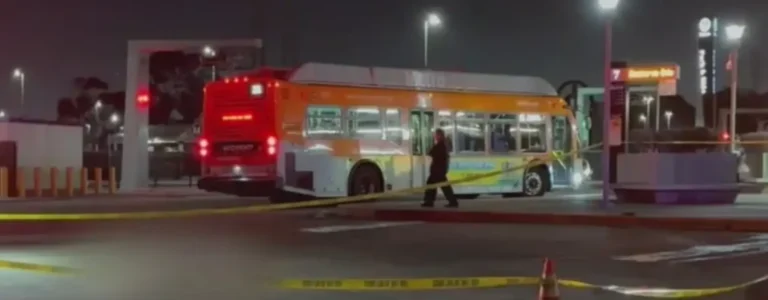atropellado por autobús de LA metro