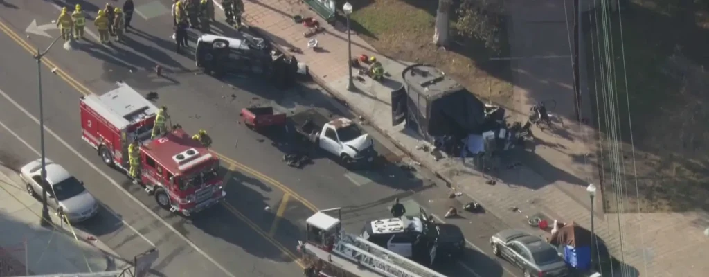 traffic accident in Boyle Heights