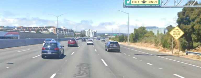 two car crash on Highway 101