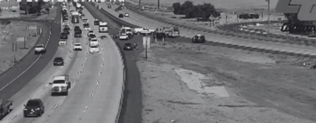 Crash on I-5