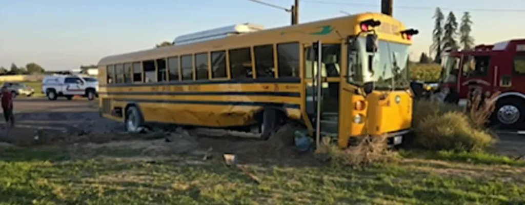 Fresno school bus accident