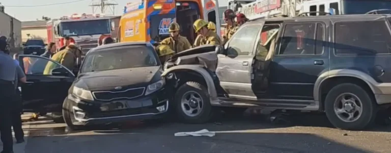 accidente automovilístico en Bakersfield