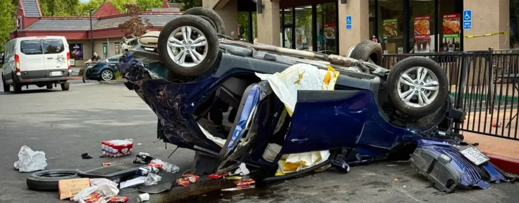 accidente en la riviera